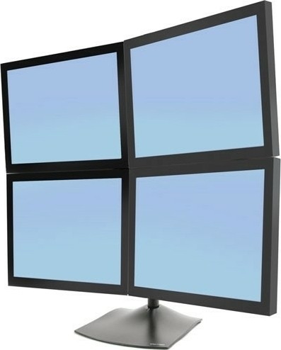 Ergotron DS Series DS100 Quad Monitor Desk Stand - 33-324-200