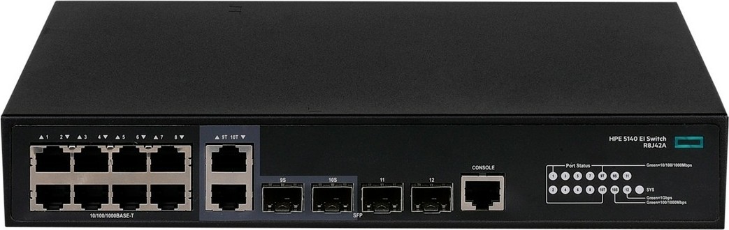 Hewlett Packard Enterprise FlexNetwork 5140 8G 2SFP 2GT Combo EI - R8J42A