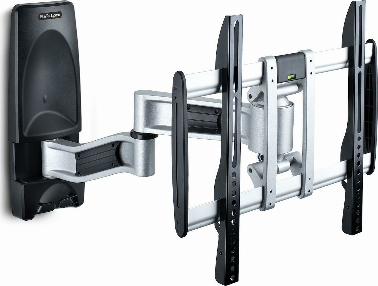 StarTech.com Draaibare TV Beugel voor 26" tot 65" (45kg) Flat of Curved TVs, VESA TV Muursteun, Inklapbaar/Kantelbaar, Low Profile TV Muurbeugel, Zwenkbare Premium TV Arm - TV-WALL-MOUNT-65FS