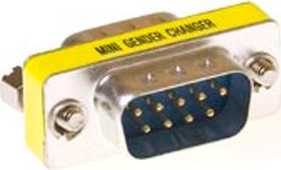 ACT D-sub Adapter 9 polig male naar 9 polig male - AB9013
