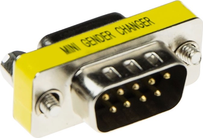 ACT D-sub Adapter 9 polig male naar 9 polig female - AB9023