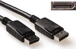 ACT 5 meter DisplayPort kabel, male - male, power pin 20 aangesloten. - AK3982