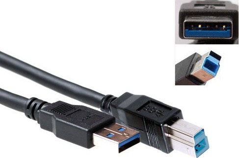 ACT USB 3.0 A male - USB B male 3,00 m - SB0003