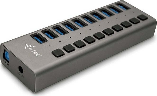 i-tec USB 3.0 Charging HUB 10 port + Power Adapter 48 W - U3CHARGEHUB10