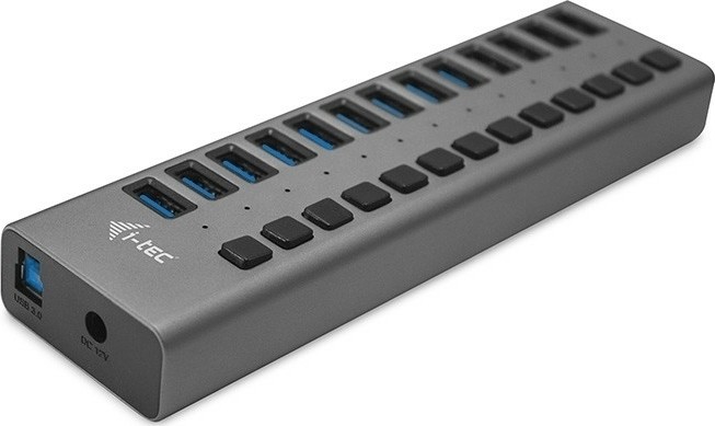 i-tec USB 3.0 Charging HUB 13port + Power Adapter 60 W - U3CHARGEHUB13
