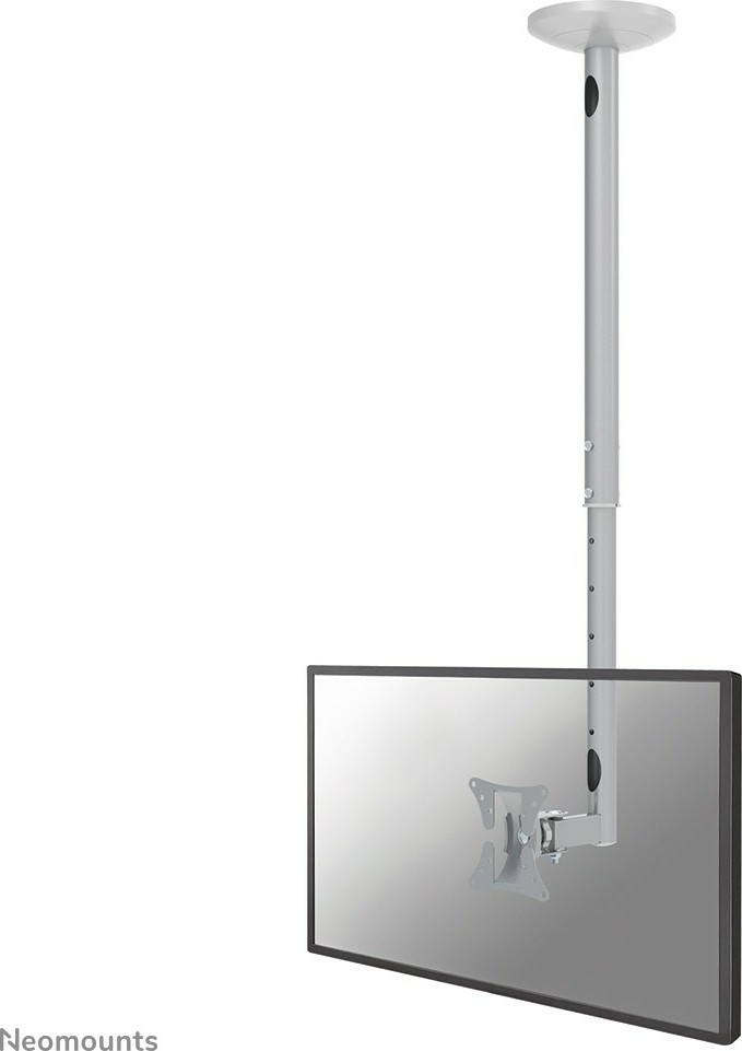 Neomounts FPMA-C050SILVER Monitor/TV mount ceiling 10-30" - h 60-85 cm