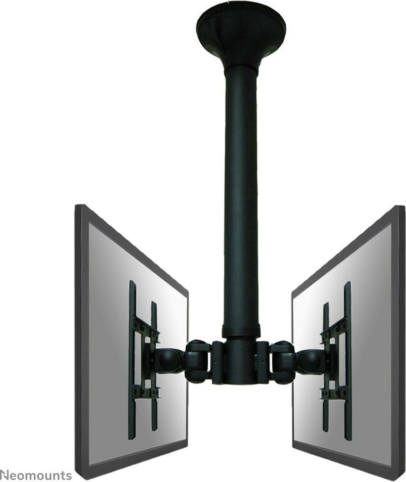 Neomounts FPMA-C200D Dual monitor/TV-beugel plafond 10-40" - h 64-104 cm