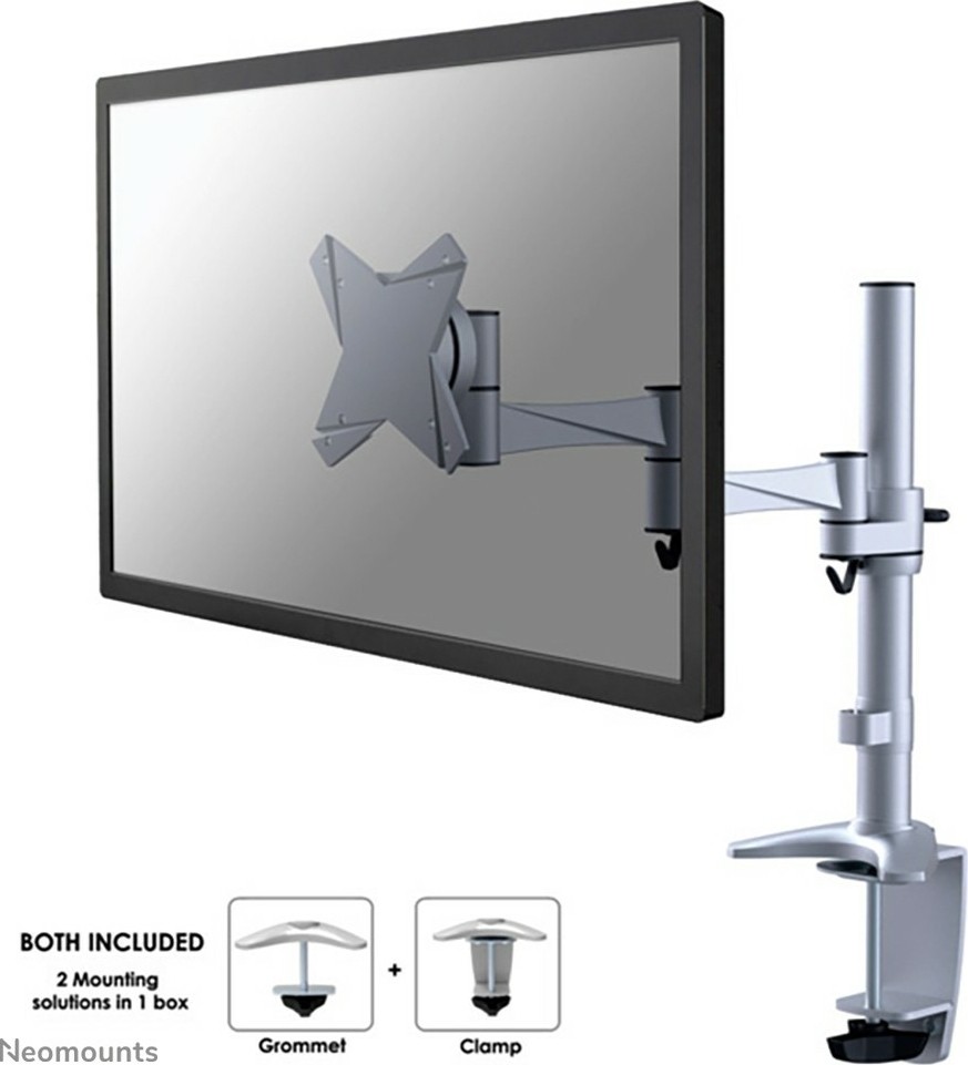 Neomounts FPMA-D1330SILVER Monitorarm 10-30