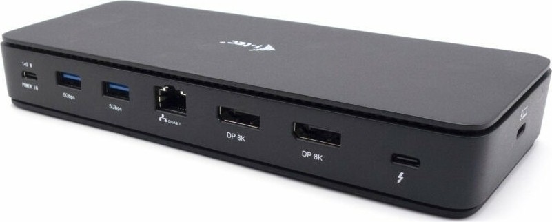 i-tec Thunderbolt 4 Dual DisplayPort Docking Station PRO + Power Delivery 92 W - TB4DUALDPDOCKPDPRO