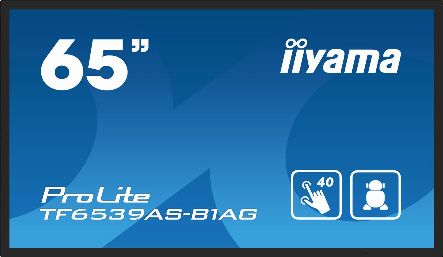 iiyama TF6539AS-B1AG / 64.5" / 4K Ultra HD  - TF6539AS-B1AG