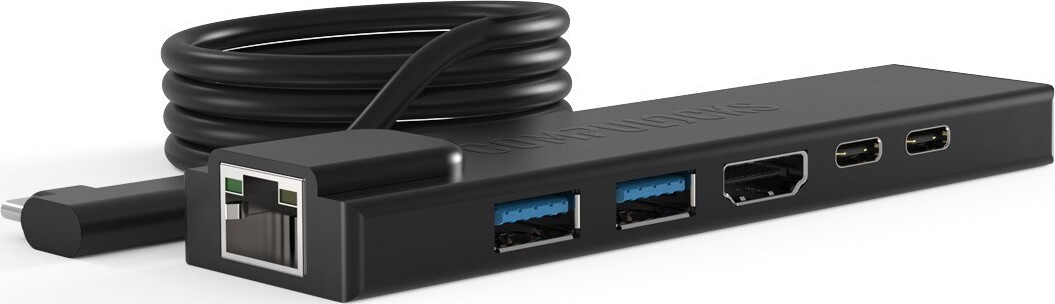 Compulocks laptop dock & poortreplicator USB 2.0 Type-C Zwart - HUB01