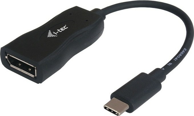 i-tec video kabel adapter 0,15 m USB-C 3.1 DisplayPort Zwart - C31DP60HZP