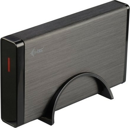 i-tec behuizing voor opslagstations HDD-behuizing Zwart, Metallic 3.5" - MYSAFE35U401