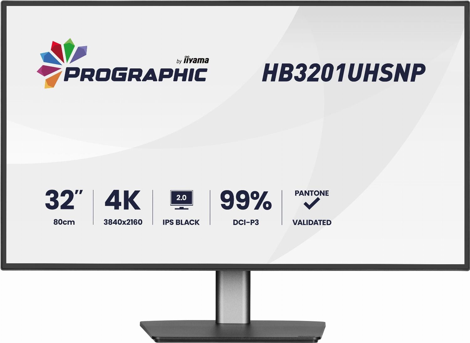 iiyama HB3201UHSNP-B1 / 31.5" / 4K Ultra HD  - HB3201UHSNP-B1